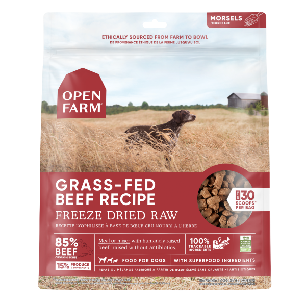 Open Farm - Freeze Dried - Beef Morsels - 13.5oz