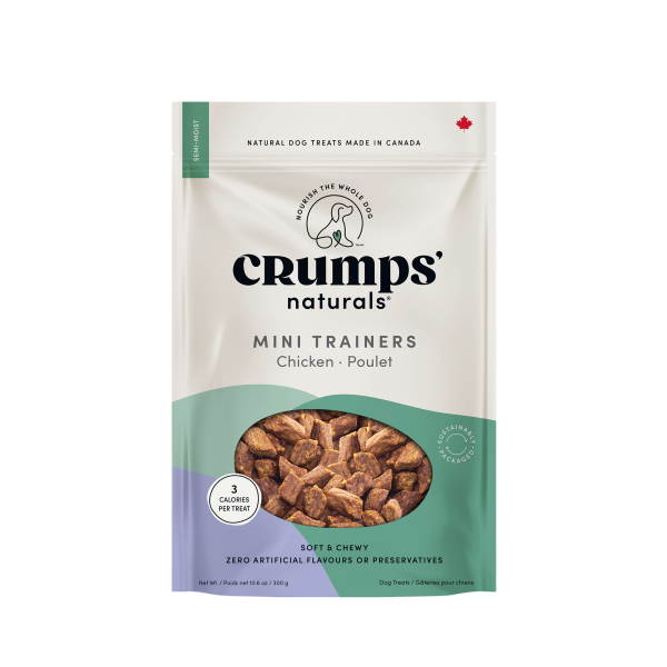 Crumps’ - Dog Treat - Mini Trainers - Chicken - Large 300g