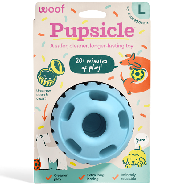 Woof Pet-Pupsicle-Large-Blue