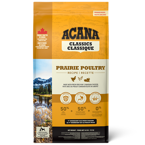 Acana - Dog Food - Classics - Prairie Poultry - 14.5 kg