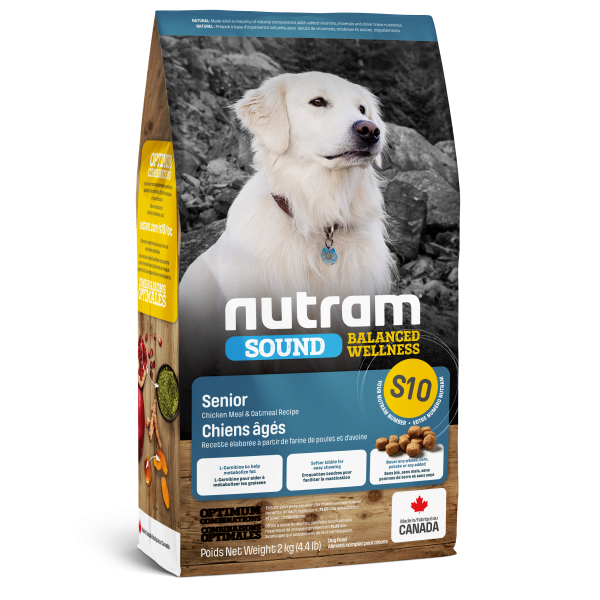 Nutram - Sound Ballance Wellness - S10 Senior - 11.4kg - Dog Food