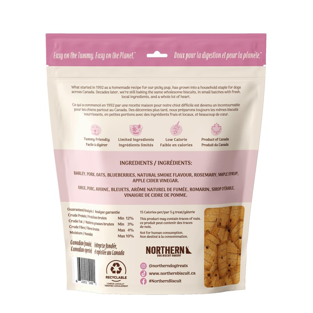 Northern Dog Biscuit - Dog Treat - Canadian Bacon - 500g