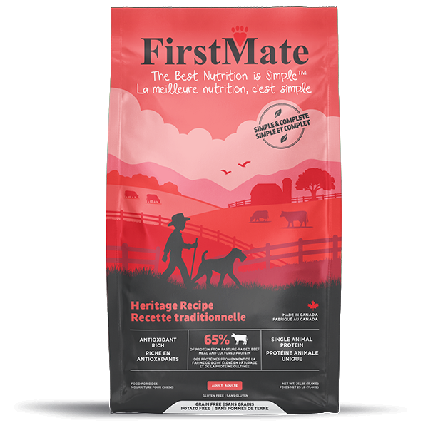 FirstMate - Dog - Simple & Complete - Heritage Recipe - Beef - 25lb