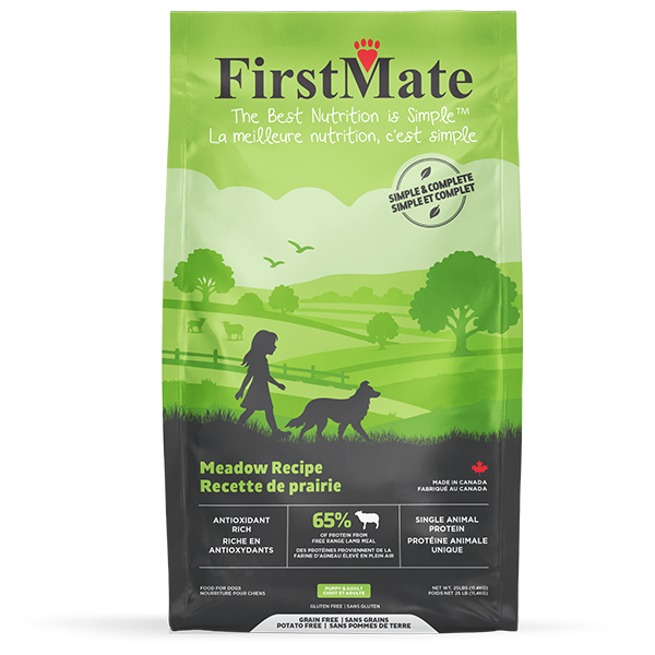FirstMate - Dog - Simple & Complete - Meadow Recipe - Lamb - 25lb