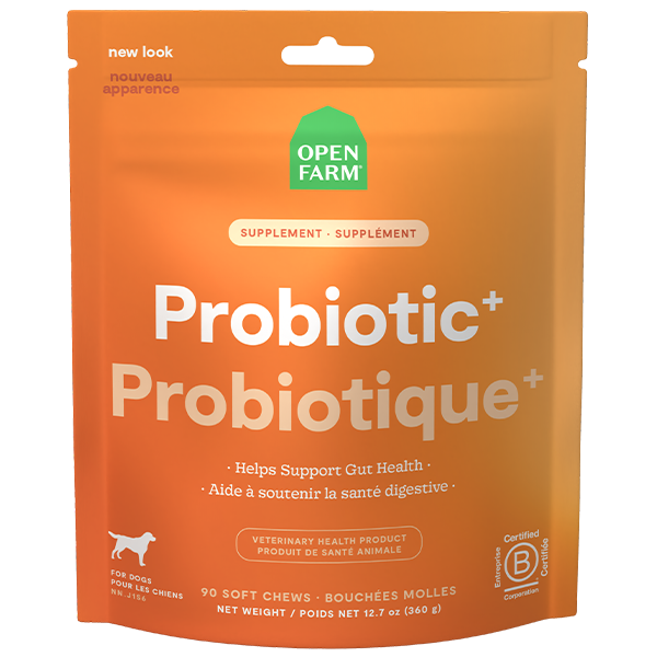 Open Farm Dog Supplement Probiotic Chews 12.5oz