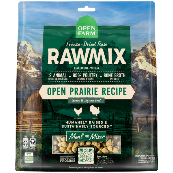 Open Farm - Freeze-Dried Raw - Rawmix - Chicken & Turkey Recipe - 13.5oz