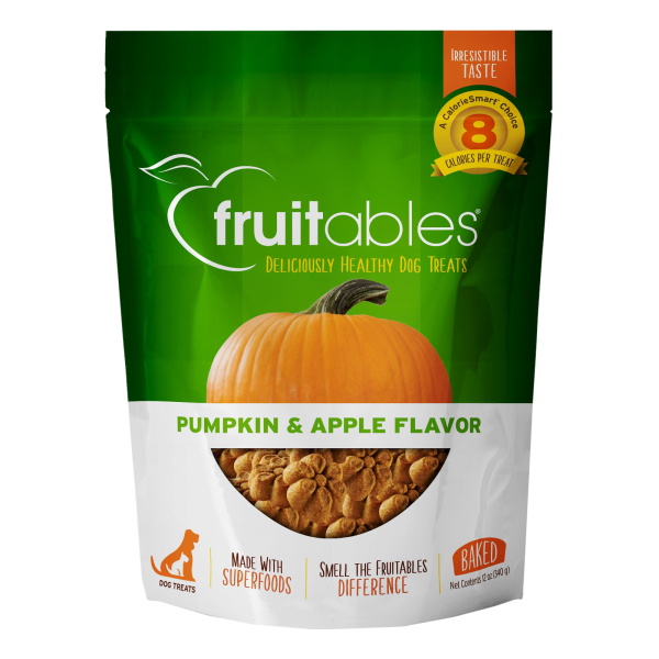 Fruitables - Dog Crunchy Treats Pumpkin & Apple - 340g