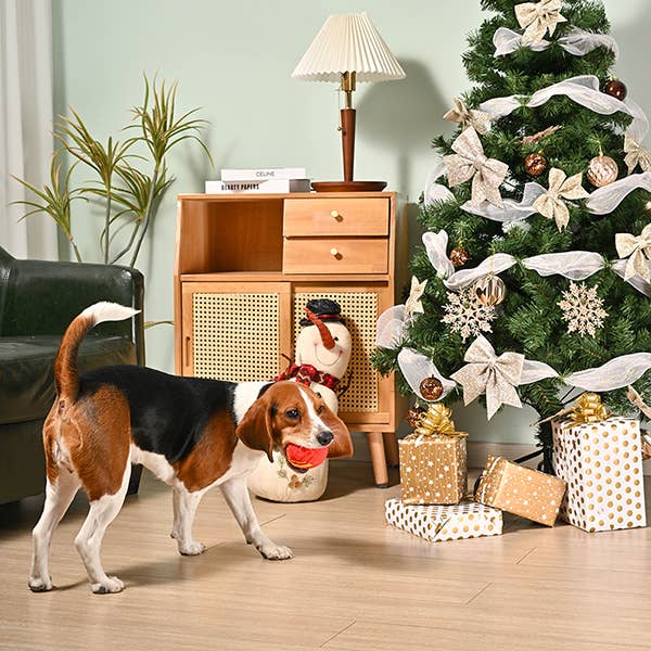 HugSmart Pet - Happy Woofmas | Ornament - Dog Ball Toy