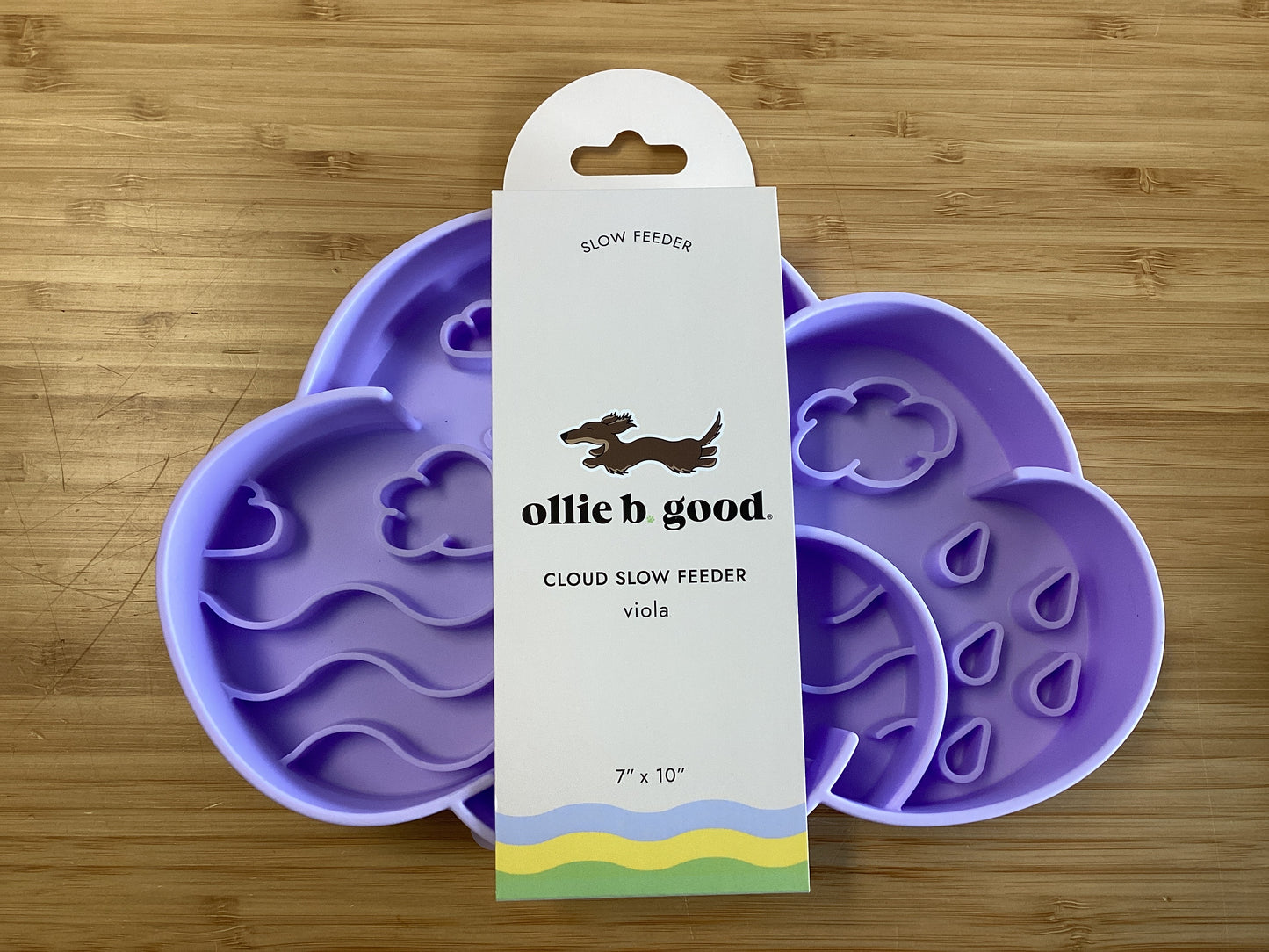 Ollie B Good - Cloud Slow Feeder - Viola