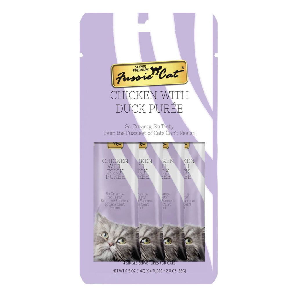 Fussie Cat Treat-Chicken with Duck Entree-14g