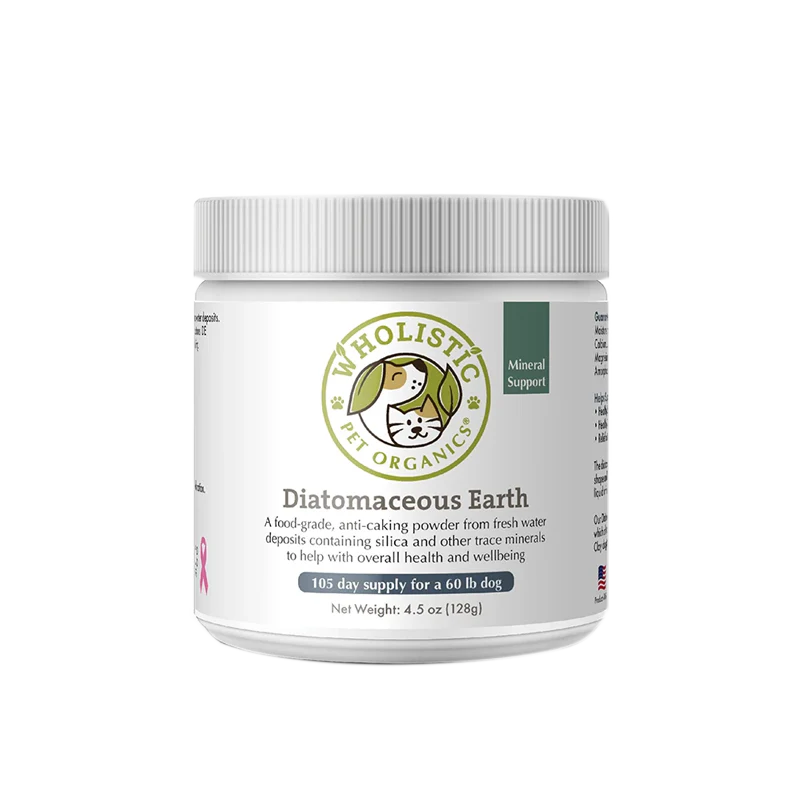 Diatomaceous Earth-Wholistic Pet Organics-13oz