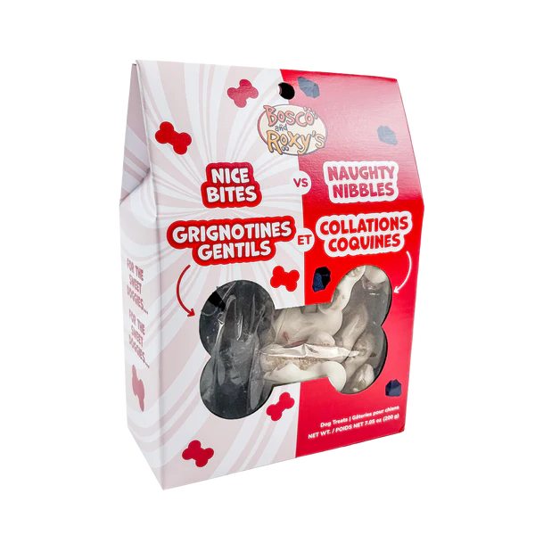 Bosco & Roxy's - Nice Bites v. Naughty Nibbles - Christmas - Dog Treat