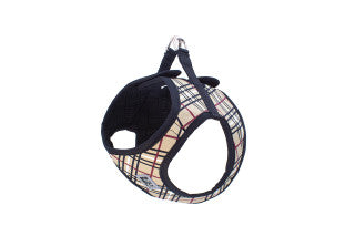 RC Pets - Step In Cirque Harness - Tan Tartan L