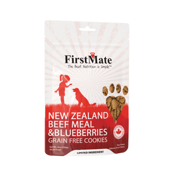 FirstMate - Dog Treat - Beef Meal And Blueberries - 8oz