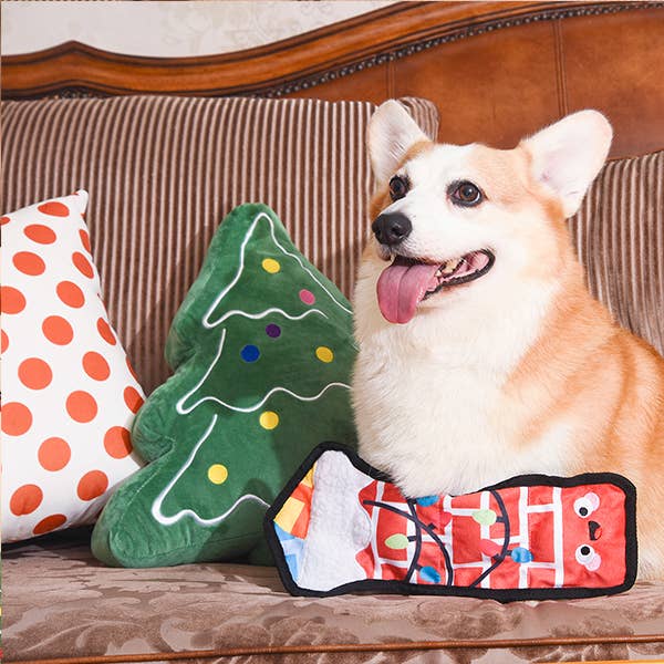 HugSmart Pet - Happy Woofmas | Santa's Chimney - Plush Toy