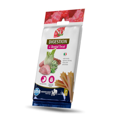 N&D - Dental Dog Chews - Digestion - Lamb & Quinoa - Large
