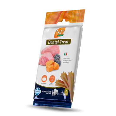 N&D - Dog Treat - Dental Chew - Pumpkin - Lamb - Med/Maxi