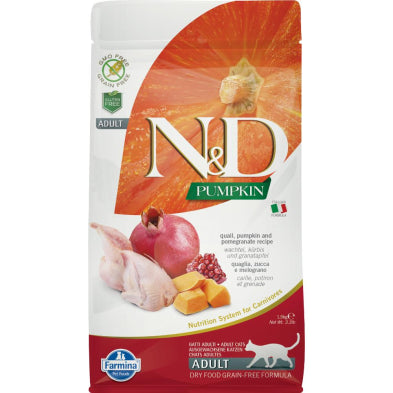 FARMINA N&D PUMPKIN Cat Quail & Pomegranate - 1.5kg
