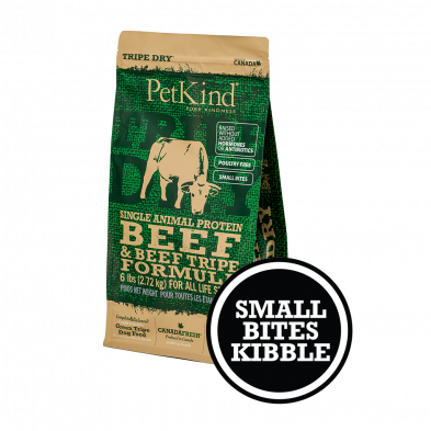PetKind-Beef Tripe-small bites-single animal protein-2.72kg
