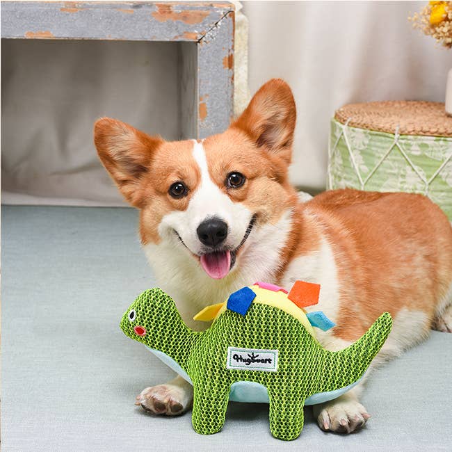 HugSmart Pet - Dog Toy - Dinosaur Land - Dinosaur Small