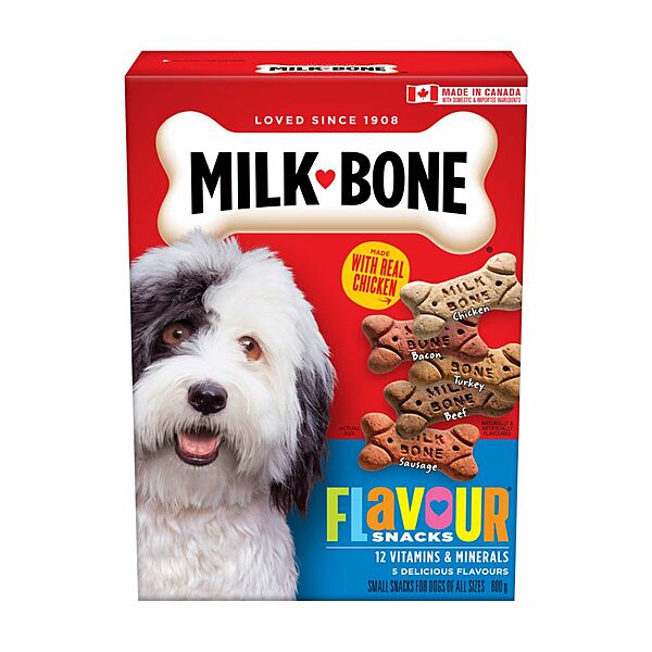 Milkbone Flavour Snacks - Small 800GM - Dog Treat
