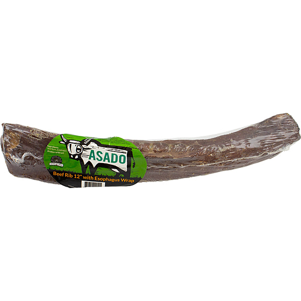 Asado - Dog Bone - Esophagus Wrapped Beef Rib - 12"