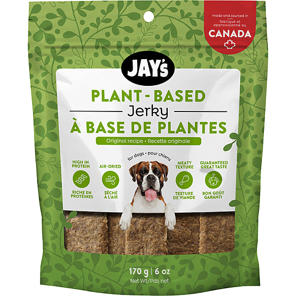 Jay's - Dog Treats - Original Plant-Based Jerky - 170G