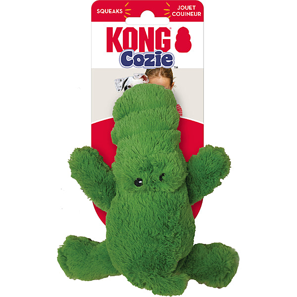 Kong - Cozie - Alligator Small - Squeak