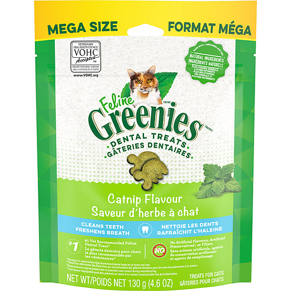 Greenies - Cat Dental Treat - Catnip - 4.6oz