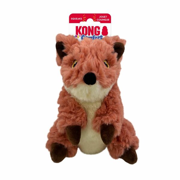 Kong - Dog Toy - Comfort Tykes Fox - Small