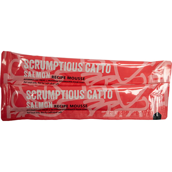 Scrumptious Catto - Cat Treat Tubes - Salmon - 2oz
