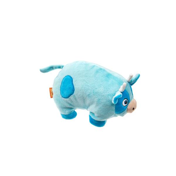 Growl - Dog Toy - Trofflers Cow Blue 8"