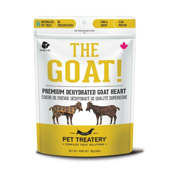 Granville Island - Dog & Cat Treat -The GOAT! - Goat Heart - 80GM