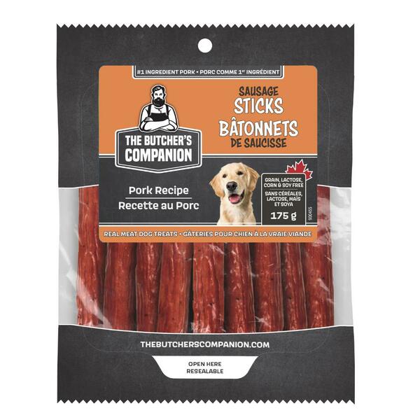 The Butcher’s Companion - Dog Treat - Sausage Sticks Pork - 175g