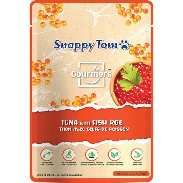 Snappy Tom - Gourmers - Tuna with Fish Roe - 2.5oz