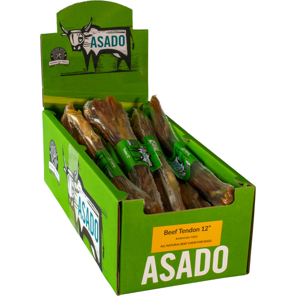 Asado - Dog Chew - Beef Tendon - 12"