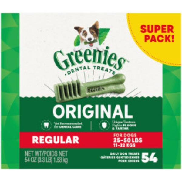 Greenies - Super Pack - Regular - 54oz