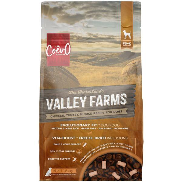 Coevo - Dog Food - Valley Farms Recipe 4LB