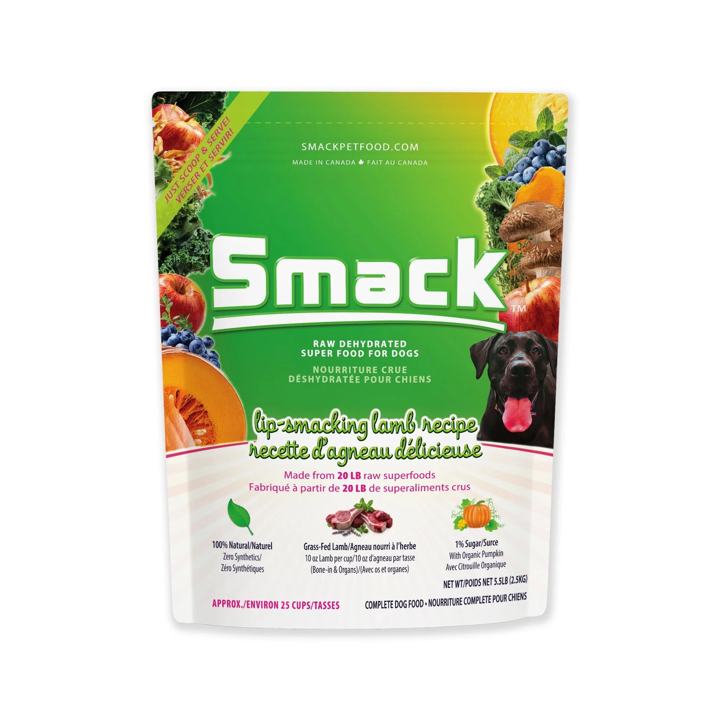 Smack - Dog Food - Lip Smacking Lamb - 250g