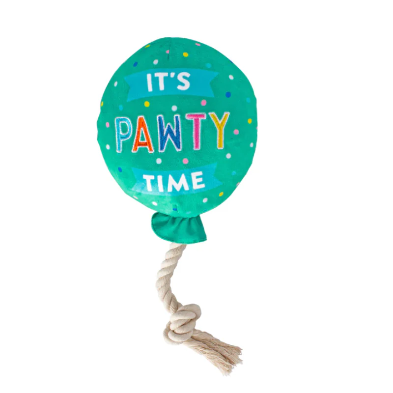 Fringe Studio-Toybox-Interactive Rope Dog Toy-I Pawty, You Pawty