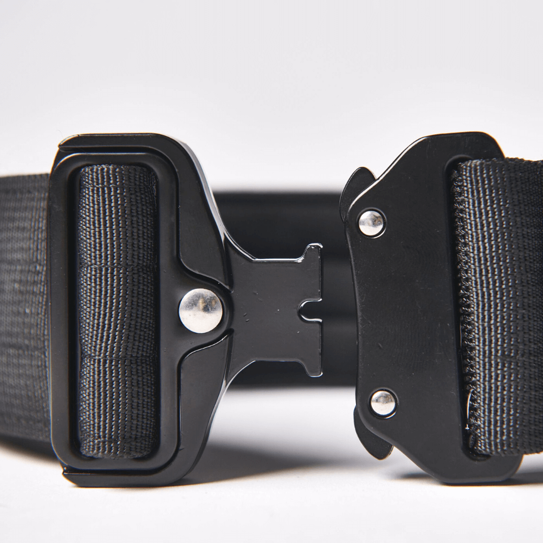 Spark Paws - Tactical Dog Collar - Black - 2" Medium