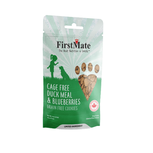 FirstMate - Dog Treat - Duck Meal And Blueberries - 8oz