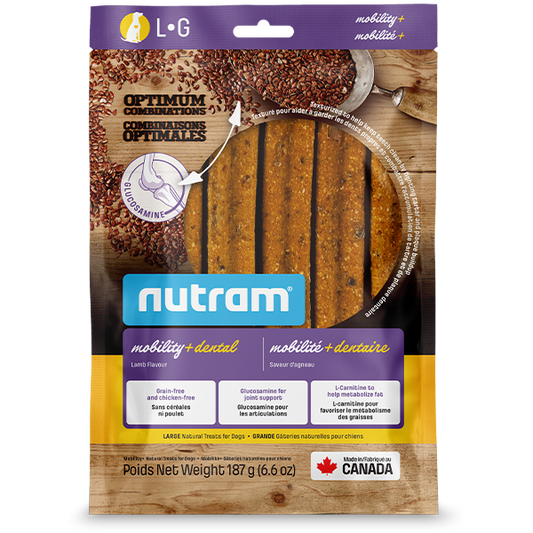 Nutram - Dental Sticks - Mobility - Lamb - Large - 187g