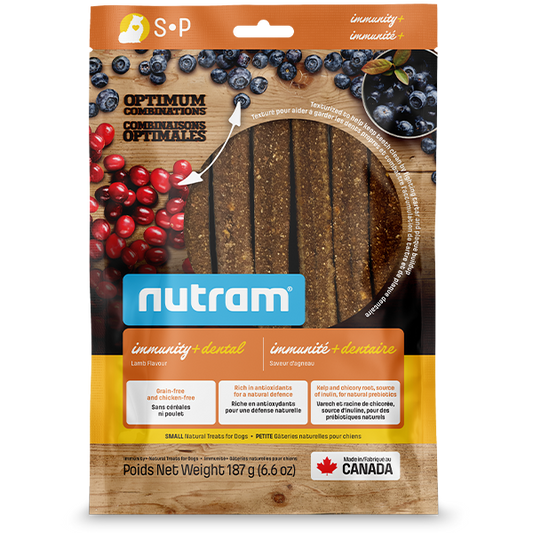 Nutram - Dental Sticks - Immunity - Lamb - Small - 187g