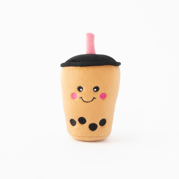 ZippyPaws Squeaker Toy Boba Milk Tea