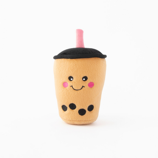 ZippyPaws Squeaker Toy Boba Milk Tea