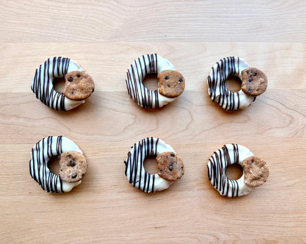 Charlie's Bakeshop - Dog Treat - Milk & Cookies Doughnut - SINGLE