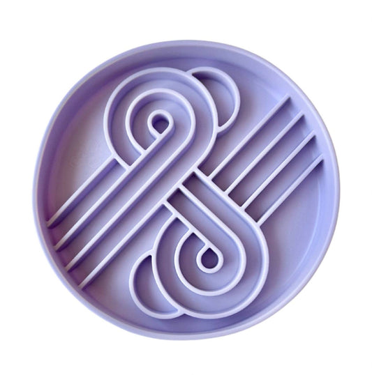 Ollie B Good - Zoomies Slow Feed Bowl - Fig