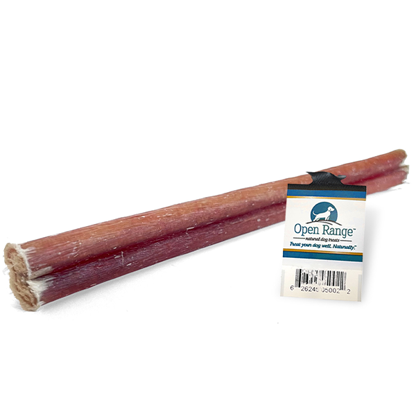 Open Range - Dog Chew - Odour Controlled Beef Bully Stick - 5-6”