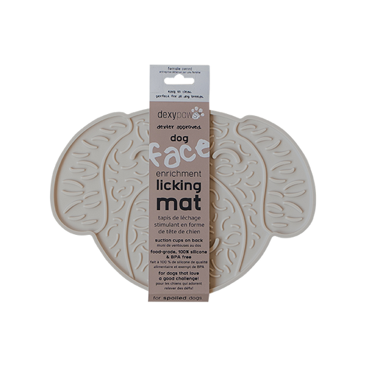 Dexy Paws - Dog Toy - Lick Mat - Dog Face